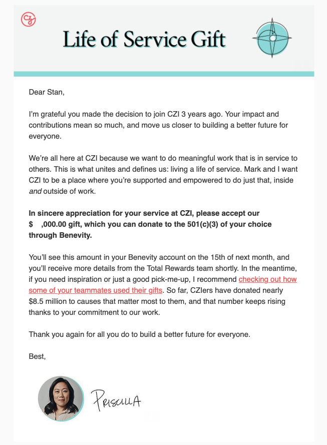 stnrpp's tweet image. CZI is an exceptional place to work! More support for the people of Ukraine🇺🇦