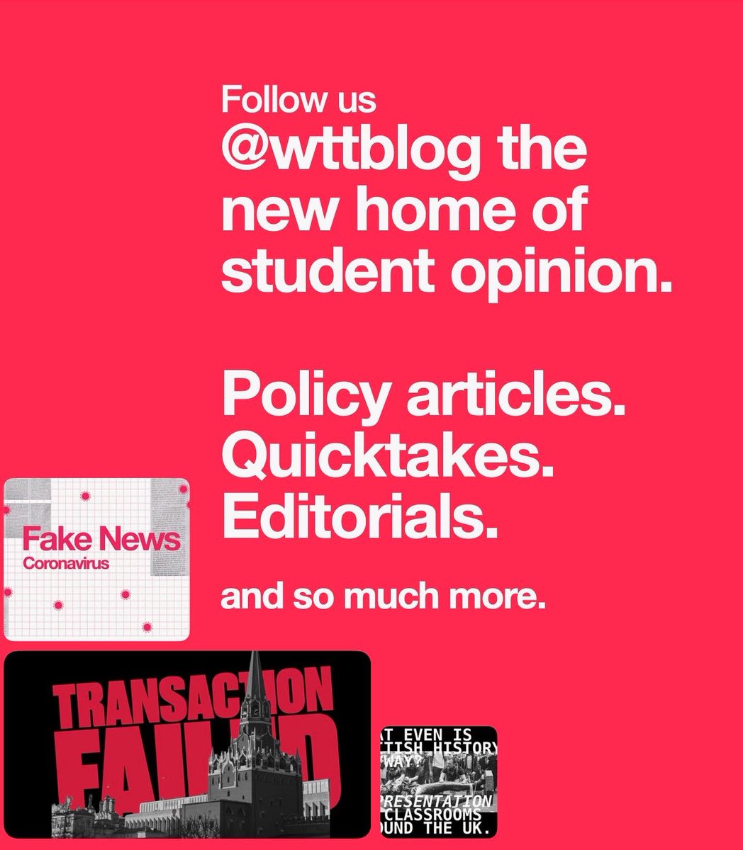 NEW ANNOUNCEMENT 📰
Follow our new blog Instagram (wttblog) account — the home of every article, Editorial and QuickTake 👇