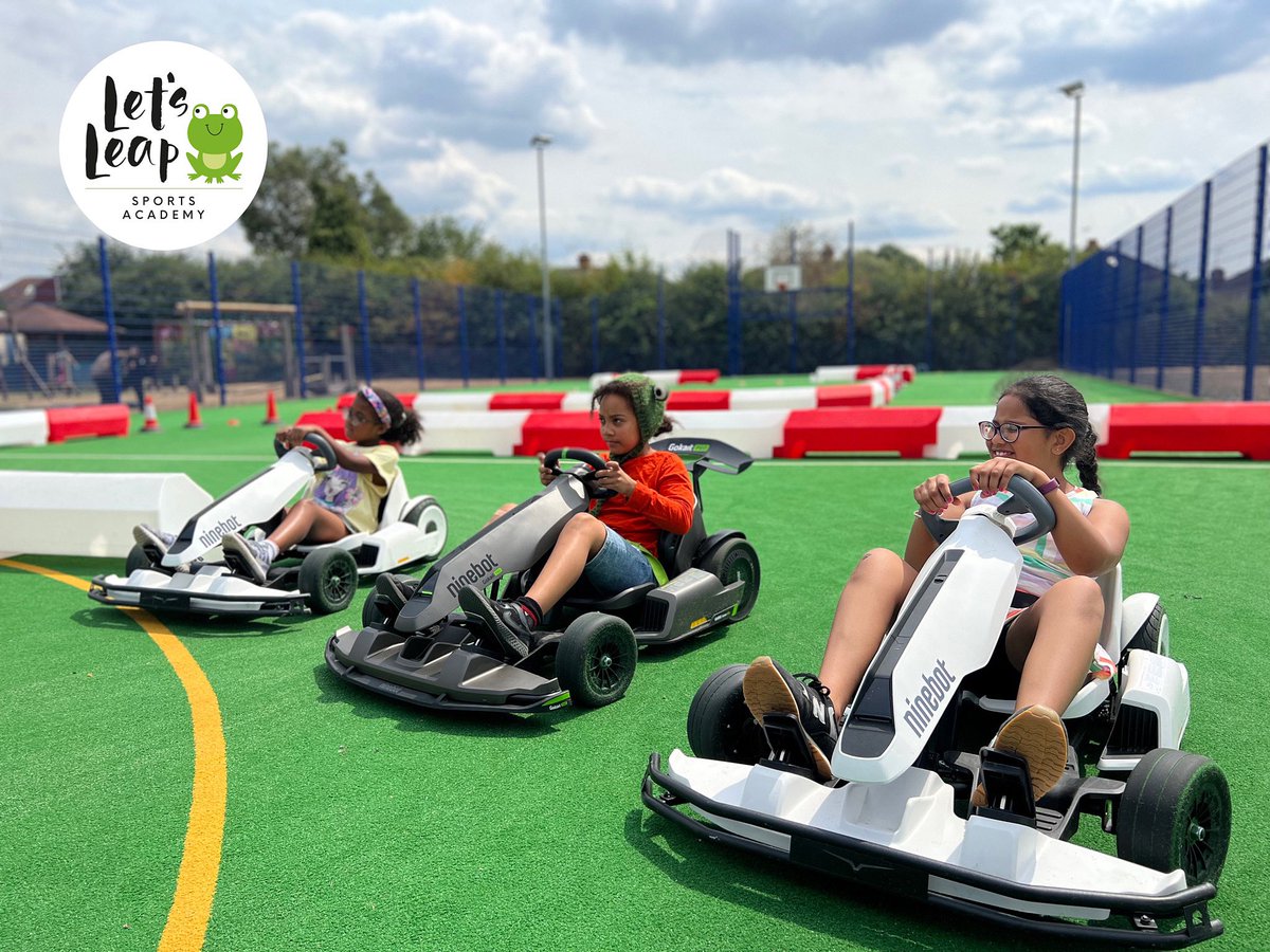 letsleaptweets's tweet photo. Did you know? Let’s Leap provide Electric Segway Go-Karting at no extra cost as part of our fully inclusive camp timetable! 🏁🏎
•
Taking place at all camp locations this  October Half Term!😎 #letsleap #holidaycamps #childcare https://t.co/XgJnRmyKbd