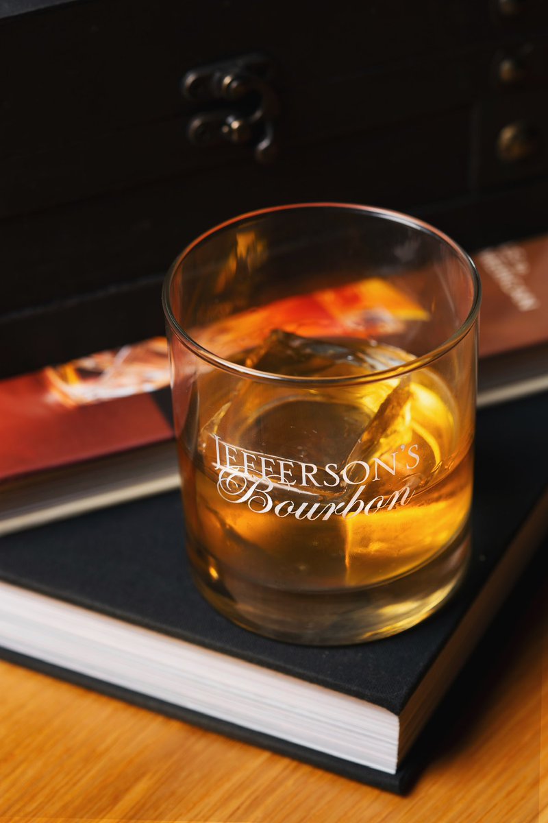 Our favorite cocktail recipe? Jefferson’s Reserve and a nice big ice cube. ⁣ ⁣ What about you?