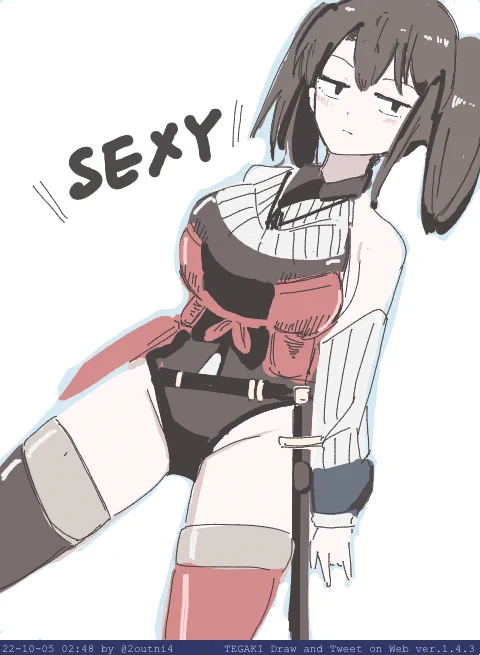 チート付与のマーガレット #tegaki_dt 