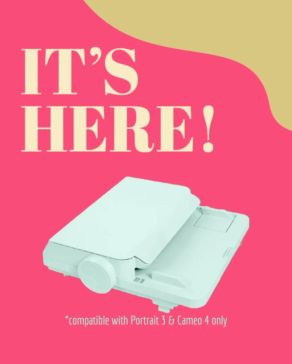 The A4 Auto Sheet Feeder is now available! Shop today at silhouetteamerica.com. #papercraft #newmachine #silhouettesheetfeeder #Stickers #printncut