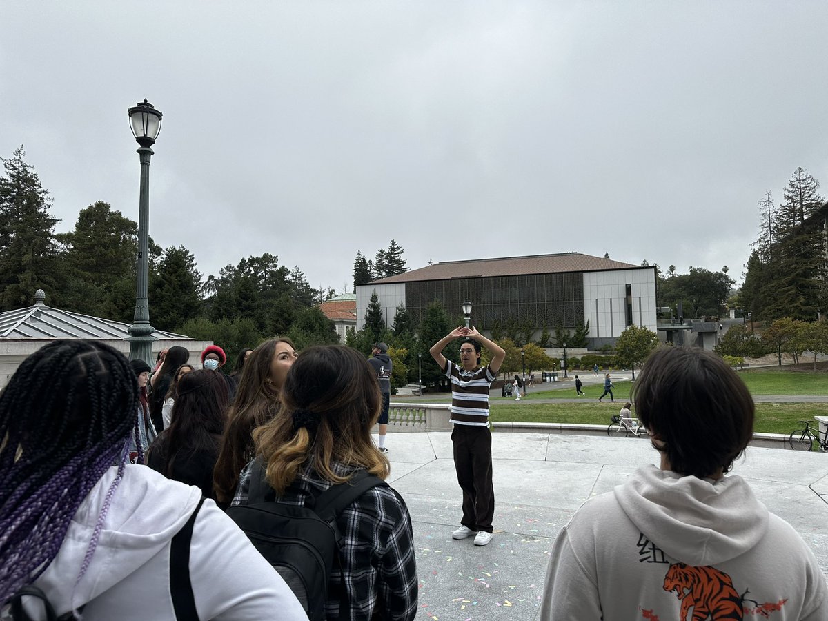 What a wonderful start to Day 3! UC Berkeley was a huge success! 2 GHHS AVID graduates gave the tour- c/o 20 and c/o 22! Granite Hills AVID  is so proud of our students. <a href="/AVUSD/">Apple Valley Unified School District</a> <a href="/AVID4College/">AVID</a>