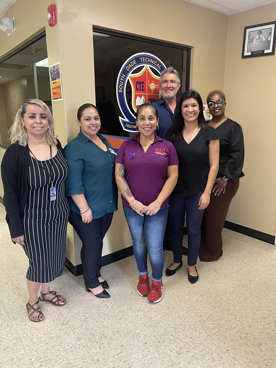 dade_south's tweet photo. Planning meeting with SDTC and the Mexican American Council (MAC). Creating pathways for Literacy and Career Development is our priority! #MAC #SDTC #PathwaysForSuccess @SuptDotres @ReneMantilla4 @MDCPSTechCollgs @MDCPS @MexAmCouncil https://t.co/sECpr7EuVO