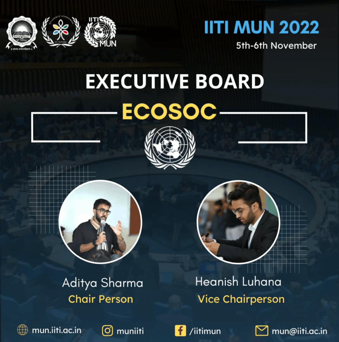 mun_iiti's tweet photo. Bringing to you,
ECOSOC -The Economic and Social Council 
Which brings people and issues together to promote collective action for a sustainable world.
Join hands in the most anticipated discussion round the year , MUN IITI .

Register now!
Link🔗:https://t.co/TOvNX8VJZp https://t.co/ZhQ5c0crlt