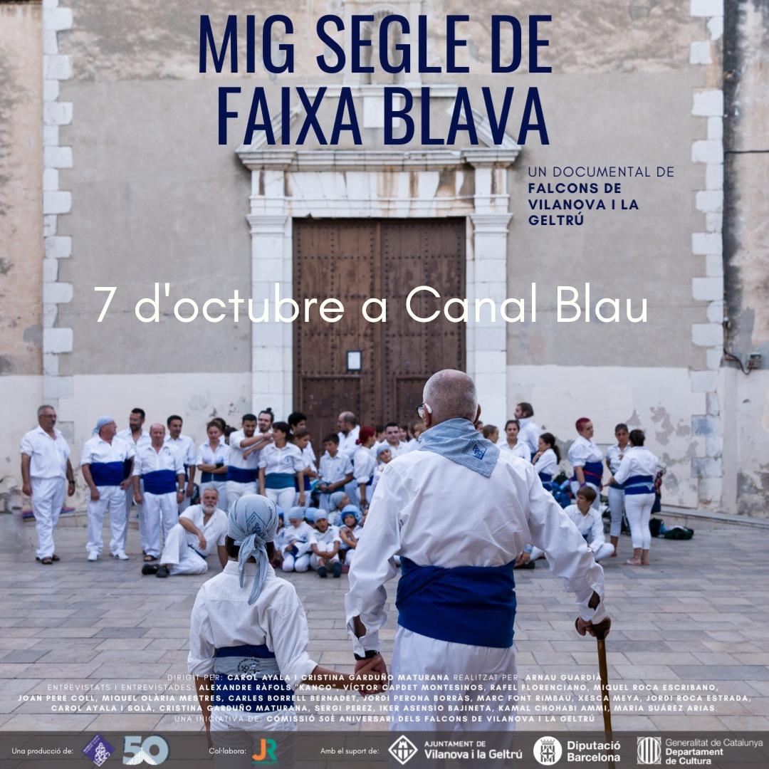 FalconsVilanova's tweet photo. 🔷 Et vas perdre el documental del 50è aniversari dels Falcons de Vilanova?

🔵MIG SEGLE DE FAIXA BLAVA🔵
Divendres, 7 d'octubre
A les 13h, a les 21h i a les 23h
Al programa Debat a Bat de @canalblau https://t.co/QQP4aS5xqD
