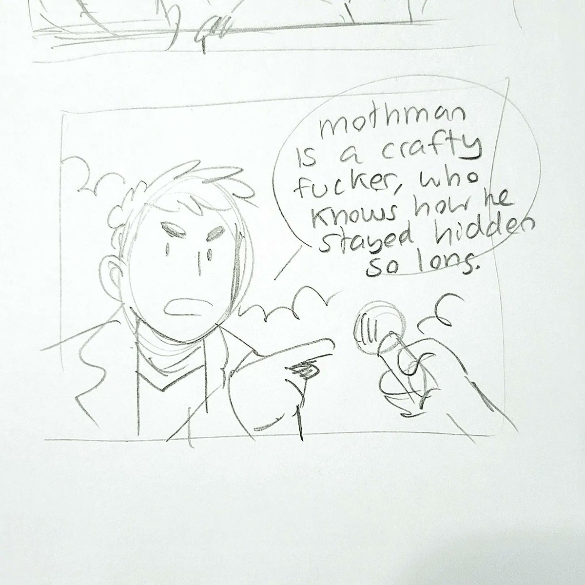The furry artist formerly known as The Mothman. 