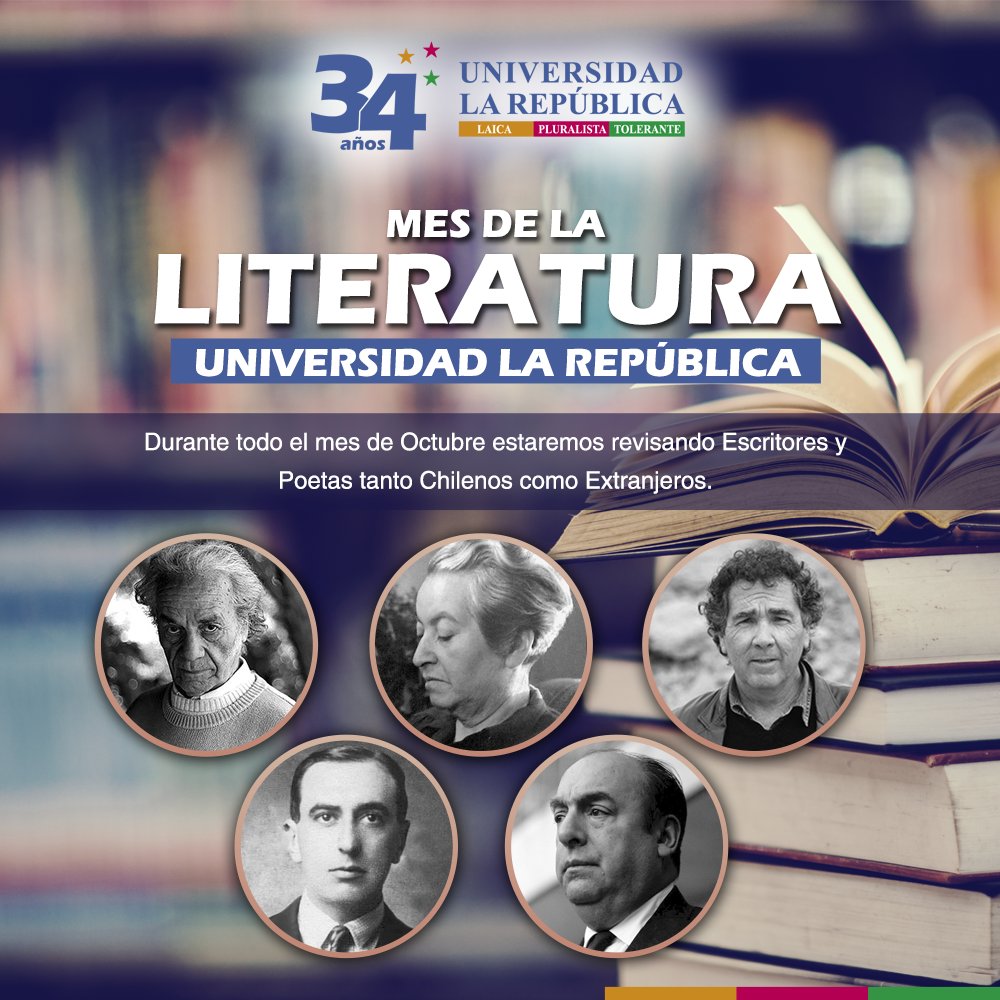 ularepublicacl's tweet photo. La Literatura es el arte de expresión verbal ✍️🗣️

A través del viaje literario contextualizamos y comprendemos, ya que nutrimos nuestra imaginación y soñamos con un mundo mejor y alcanzable a través de palabras sencillas, pero con emociones.

#ularepublica https://t.co/DEIWk5TkWH