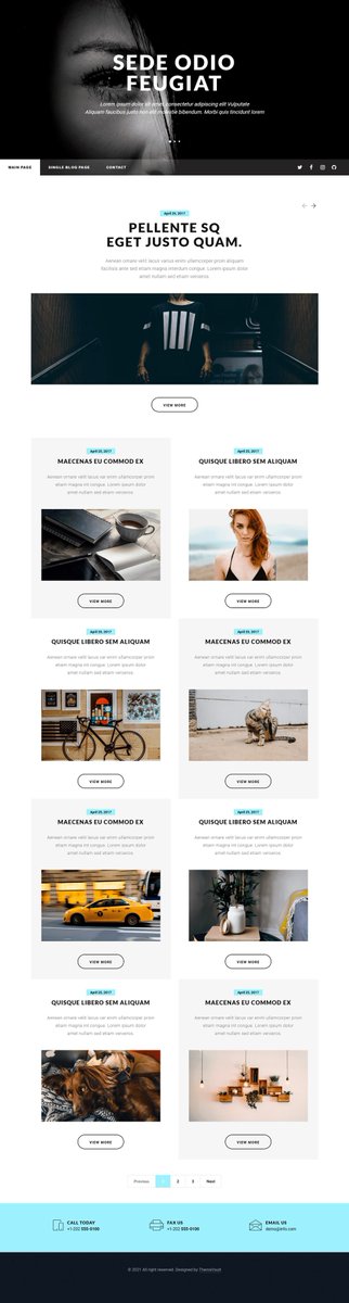 mishapatel0123's tweet photo. A responsive design allows it to look fantastic on all devices, from mobile phones to desktop computers.

Read the full article: Mexty - Responsive HTML5 Blog Website Template
▸ https://t.co/t8VhNT0mbS

#GoogleWebFonts #FaviconFreeResponsive #GoogleChrome #ResponsiveDesign https://t.co/i7ANb5Vqsf