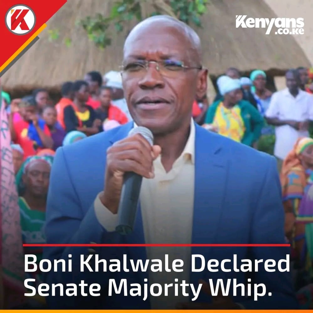 TheKaslim's tweet photo. ```Congratulations Senator,Chief Whip,    @KBonimtetezi   Now the senior most elected leader in Kakamega and the second senior most in Western after speaker Wetangula .As people of Kakamega we are greatful.``` https://t.co/m1BueWwf6r