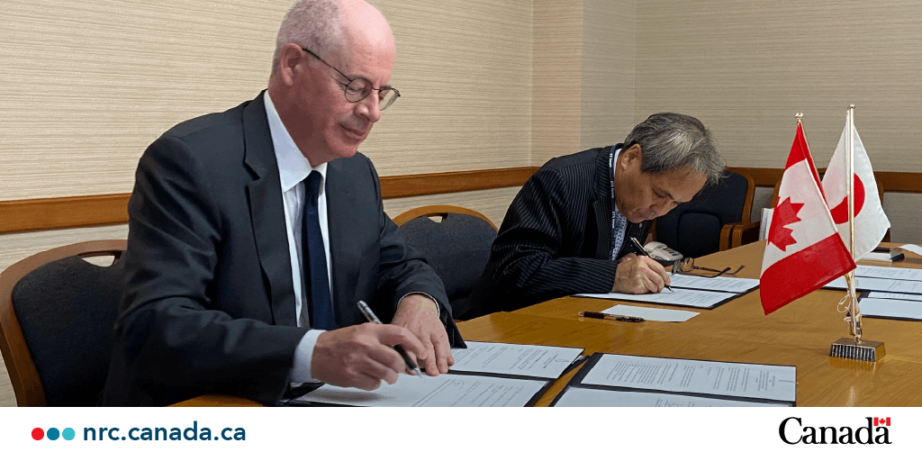 NRC_CNRC's tweet photo. While at #STSforum2022, we’ve signed a cooperation agreement with @JST_info to enable research collaboration with industry and academia to find innovative solutions to challenges facing our nations. https://t.co/dRDCluF8xN https://t.co/pIroHxJz19