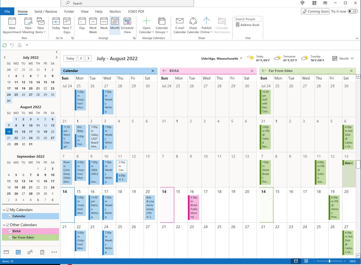 ASPIsFun's tweet image. Wow it just took me a solid hour to set up Microsoft Outlook Calendar to print multiple calendars on one page. This should be built in!! How do we lobby @Microsoft to add this functionality? Here&apos;s what I did:  aspisfun.com/blog/calendar-… #microsoft365 #timemanagement #microsoft