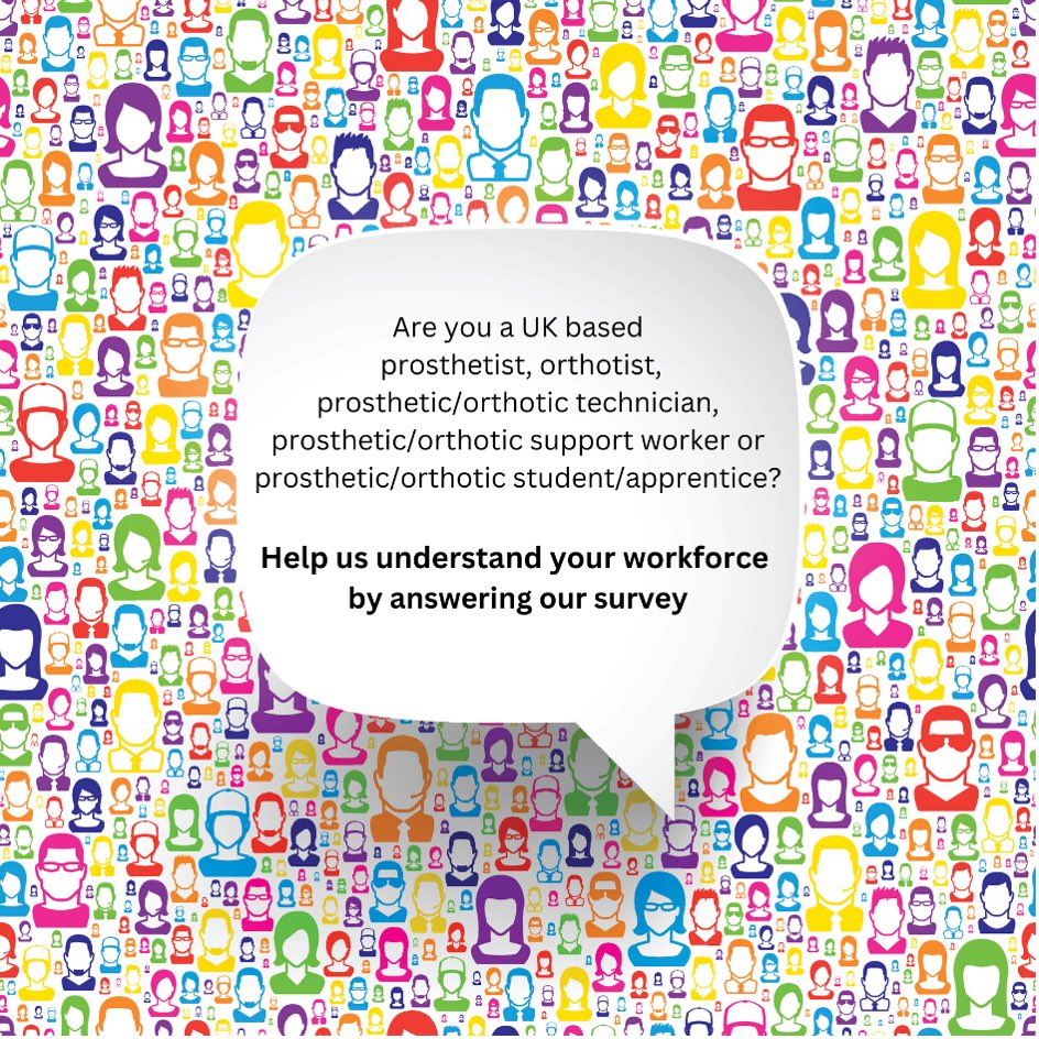 OrthoticNetwork's tweet photo. **IMPORTANT P&amp;O RESEARCH**
Calling all UK prosthetists/orthotists/technicians/support workers/students/apprentices. Help us understand the P+O workforce to support service planning by completing our survey; click here: https://t.co/1DIF1iaeBk, survey closes 18/11/22 https://t.co/ovx2uxY9UB