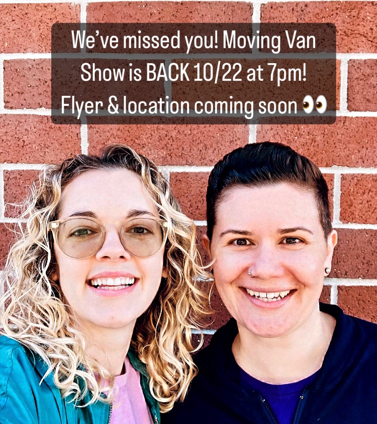 Save the date! We’re back on Saturday 10/22 at 7pm with excellent local stand up comedy 🧙‍♀️🙌