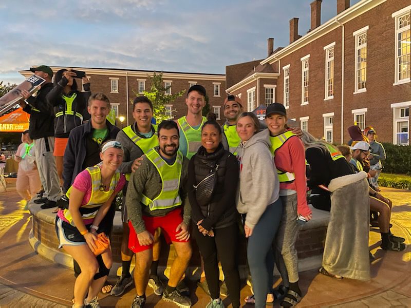 Kentucky_Cards's tweet photo. Kentucky Bourbon Chase with fellows, faculty, and friends! 

The Bourbon Chase is a 200-ish mile running relay across the Bluegrass State that winds its way through the historic Kentucky Bourbon Trail. https://t.co/YxA7R2ZUZl