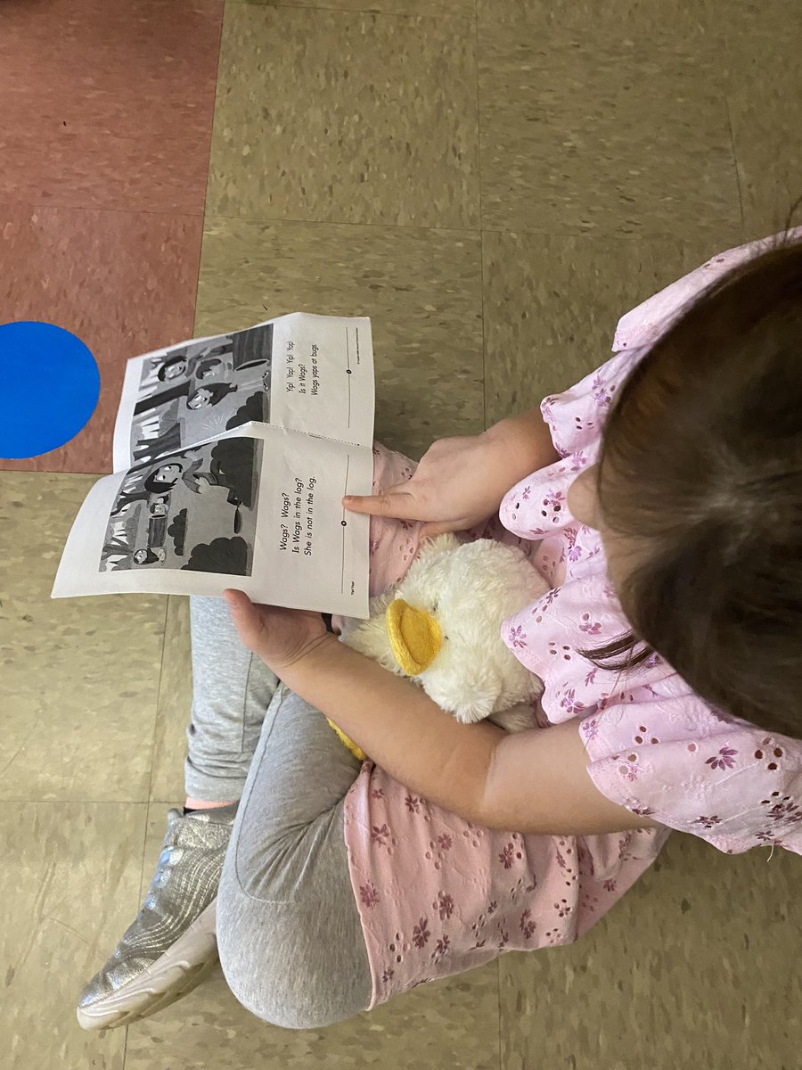 Reading to a buddy today….#plumlearns