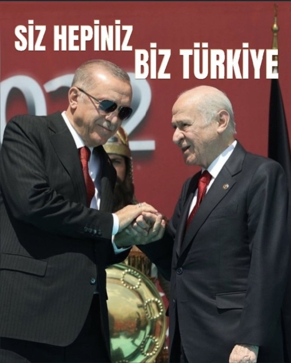 Devlet Bahçeli:
CHP demek PKK demektir,
HDP demek PKK demektir, cinayettir,
ihanettir.
CHP’nin sözde gazetecileri kan döküyor, dağda eğitiliyor.
Mazluma ihanettir.

SİZ HEPİNİZ BİZ TÜRKİYE