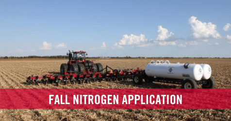 Proper soil temperature combined with a forecast of downward-trending, assures you of the best chance of preserving your fall-applied anhydrous ammonia. Read about other useful practices that will help keep N available for next spring's crop. Learn more bit.ly/3Eecv5I.