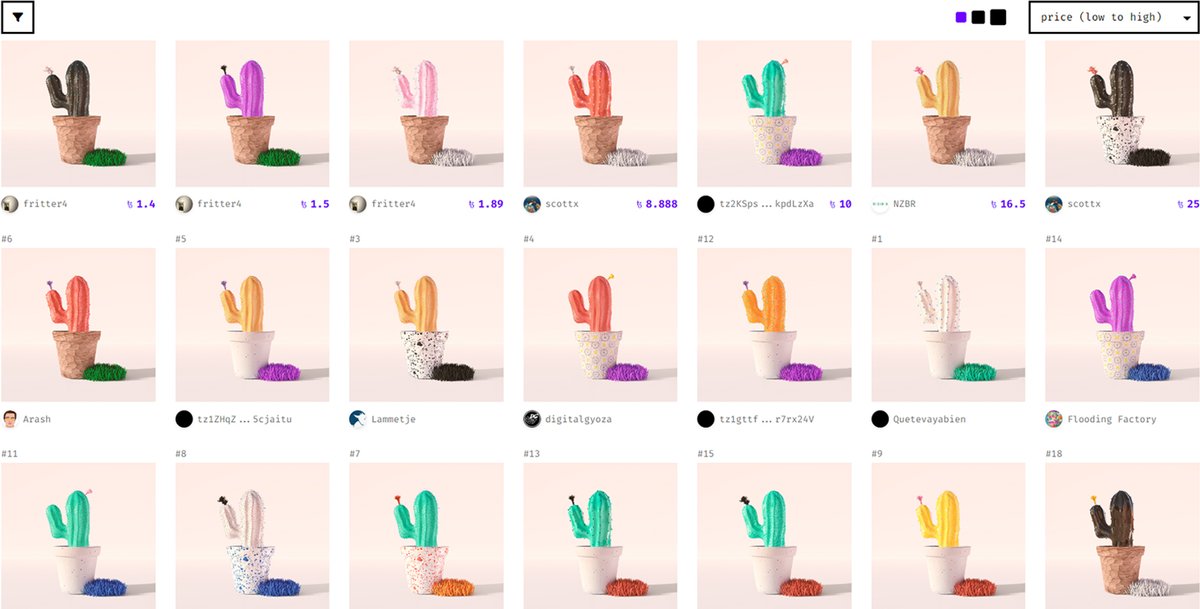 The discount has ended!
Check out the secondary market or mint your own iteration! 👀

Link in the comments👇

#fxhash #NFTcollections #CleanNFTs <a href="/fx_hash_/">fxhash</a>