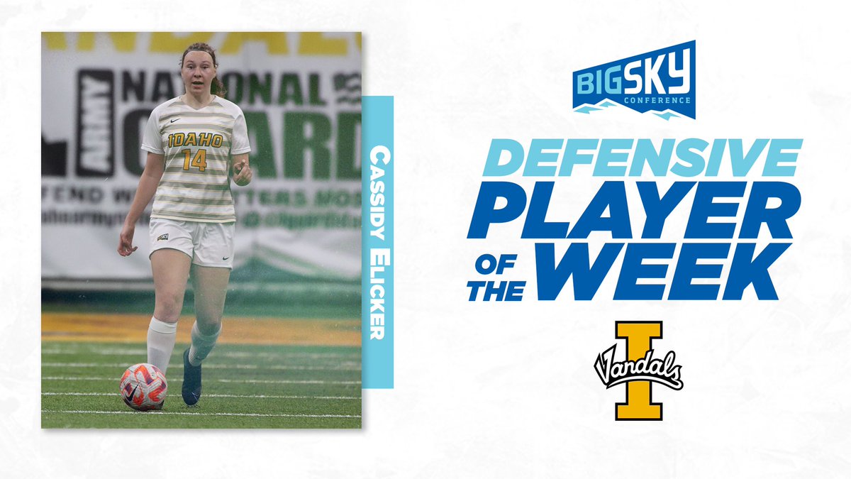 Cassidy Elicker helped Idaho continue its NCAA-leading shutout streak with another pair of shutouts over the weekend 👀 

#ExperienceElevated