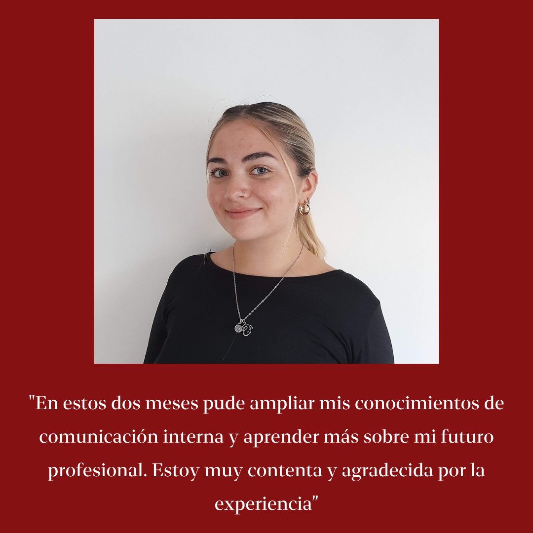 "Finalizo mi práctica profesional muy contenta y agradecida por el aprendizaje que obtuve, quiero agradecer a todo el equipo de Business Press por recibirme y en especial a Constanza Lazazzera por la oportunidad y a Mariana Pelliza por acompañarme durante el proceso"