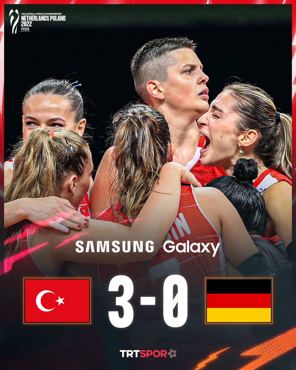 İKİNCİ TURA GALİBİYET İLE BAŞLIYORUZ! 🇹🇷
 
🏐 FIVB 2022 Dünya Kadınlar Voleybol Şampiyonası F Grubu'ndaki ilk maçımızda 🇩🇪Almanya'yı 3-0 mağlup ediyoruz.

🆚 25-21, 25-18 ve 25-21
📲 #VoleybolunEvSahibi | #FileninSultanları