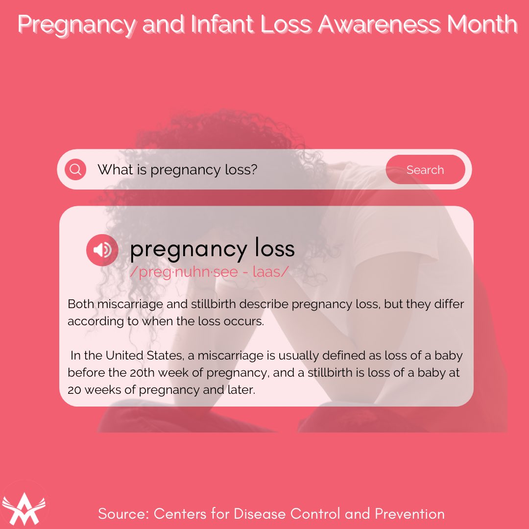 AmakaEvaluation's tweet photo. National Pregnancy and Infant Loss Awareness Month occurs every October. During the entire month, we take time to honor and remember those who have lost a child during pregnancy or lost a child in infancy.

Learn more at https://t.co/EgtLthgRIf

#AmakaConsulting #ACESLLC https://t.co/oRIRbNIqhc