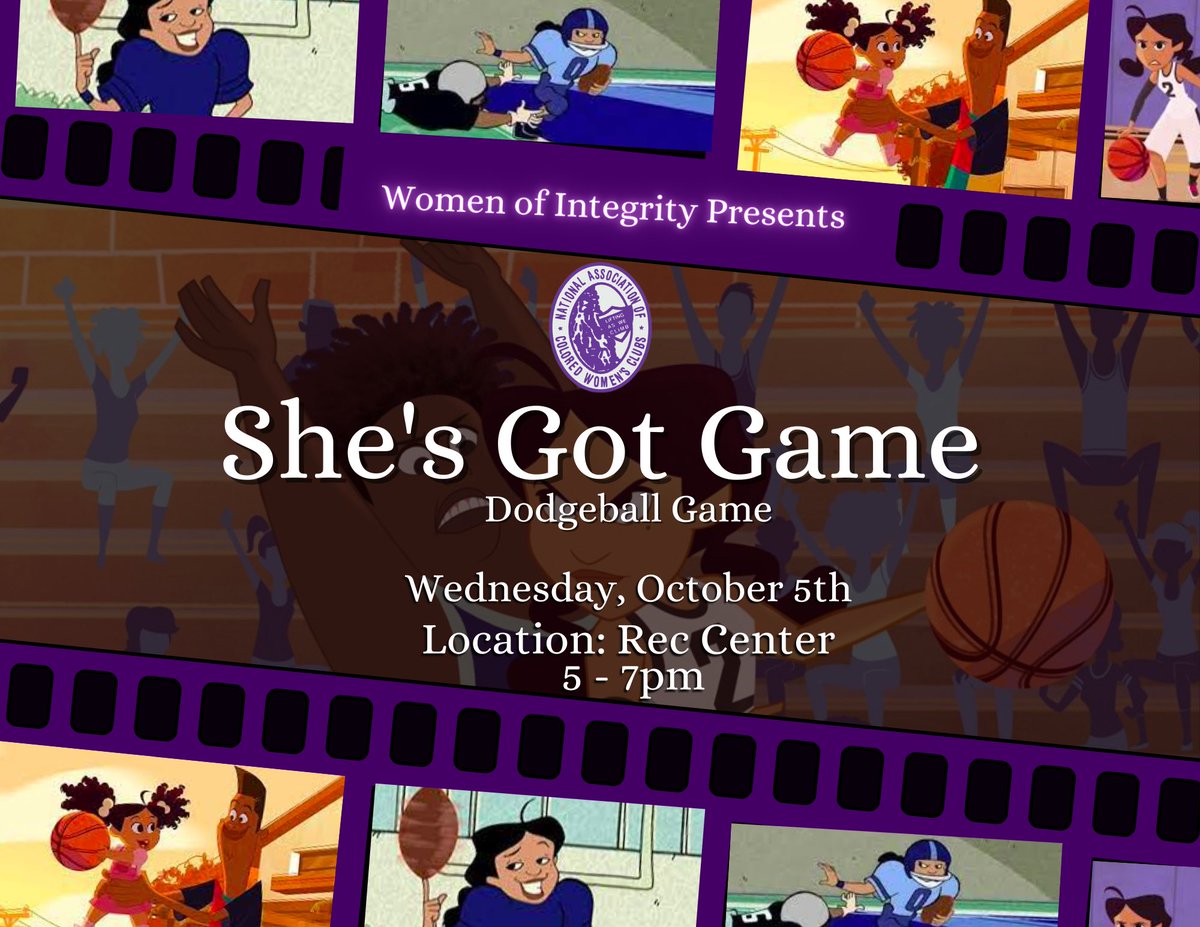 Join the Feds to a game of dodgeball in the Rec Wednesday, October 5th at 5pm! 💜May the best team win. 🏆