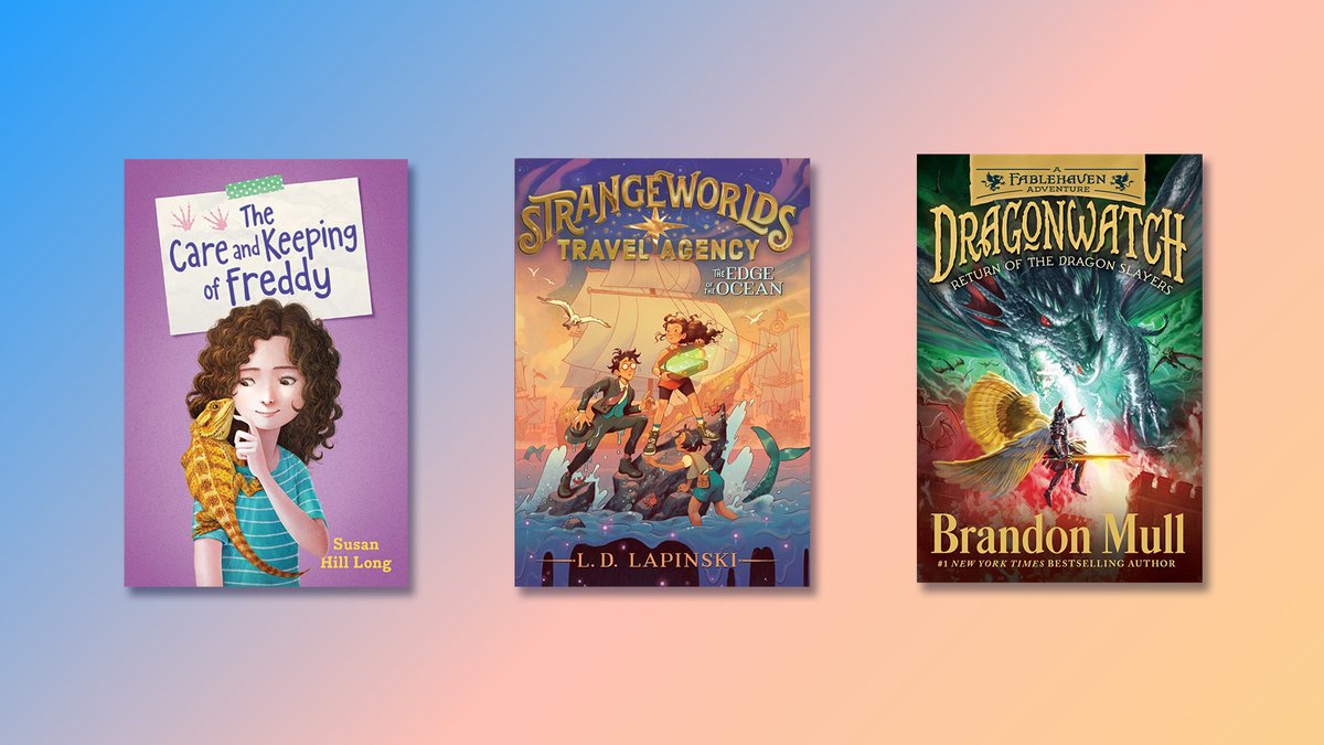 Happy #BookBirthday to these new paperbacks! 

Authors: 
<a href="/brandonmull/">Brandon Mull</a>
<a href="/susanhilllong/">susan hill long</a>
@ldlapinski