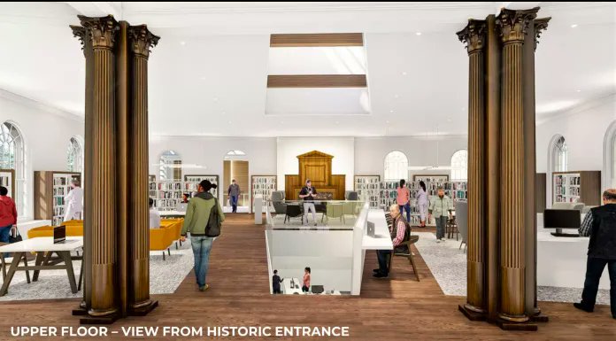 JoelNelsonGroup's tweet image. Get a load of these proposed designs for @dcpl Southeast Library! With the recently redesigned Eastern Market Metro Plaza, there's a lot to be excited about living on Capitol Hill!

hillrag.com/2022/10/03/dcp… 

#dcneighborhoods #capitolhill #publiclibrarylove