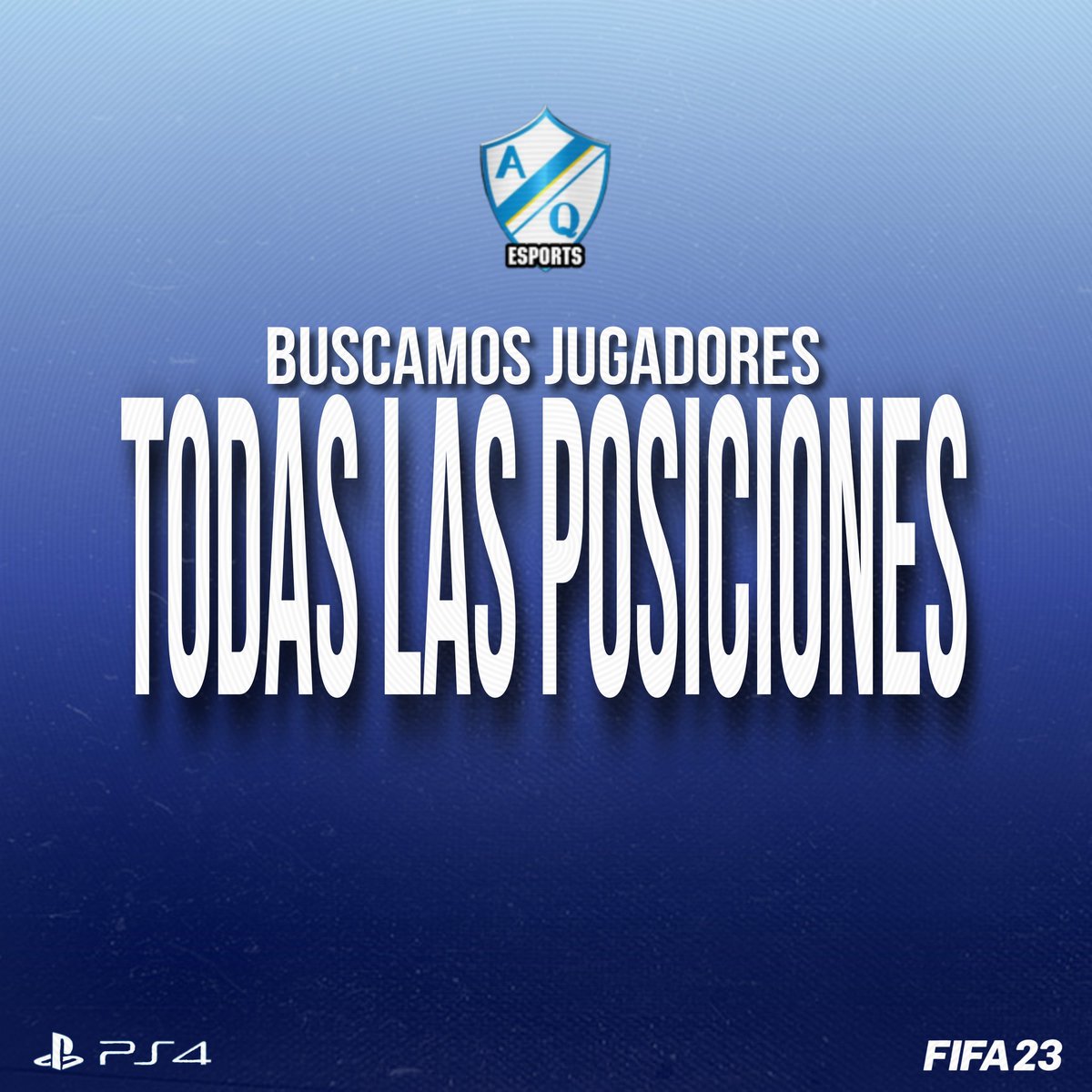 🇦🇷 Buscamos jugadores
Todas las posiciones. 
Pruebas hoy 22:00hs.
Completar el formulario.
forms.gle/9BLugAiYLmYJ6D…

📝Requisitos:
-Mayores de 18 años
-Experiencia
-Tener Micrófono
-Disponibilidad horaria de 22hs a 0:30hs (ARG) - L a J