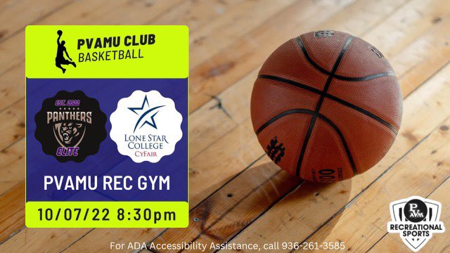 PV Elite (Prairie View A&M Club Basketball) tweet media