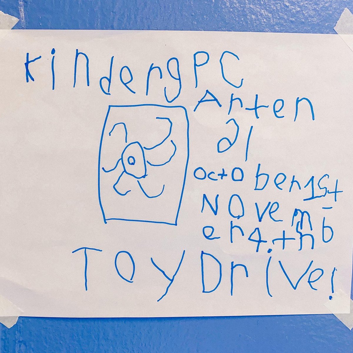 HighPointFCS's tweet photo. You are never too small to make a big difference 💙 as part of their @ibpyp unit about how “individuals impact communities”, Kindergartners came up with an idea to collect new toys to donate to the local children’s hospital! @HPointPrincipal #cultivatingchampions @FultonCoSchools https://t.co/yZMaEyC7ps