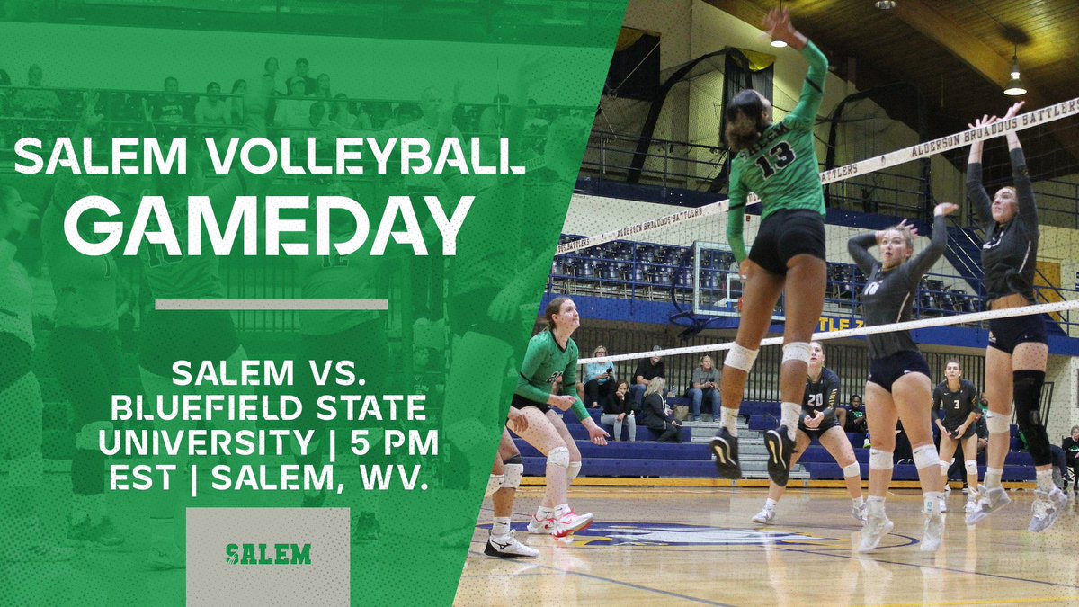Women’s volleyball are getting ready for tonight’s match up against Bluefield State University at 5pm EST. To catch all the live stream action use the link below! Let’s go tigers!! 🐯💪 salemtigers.com/watch/?Live=23…