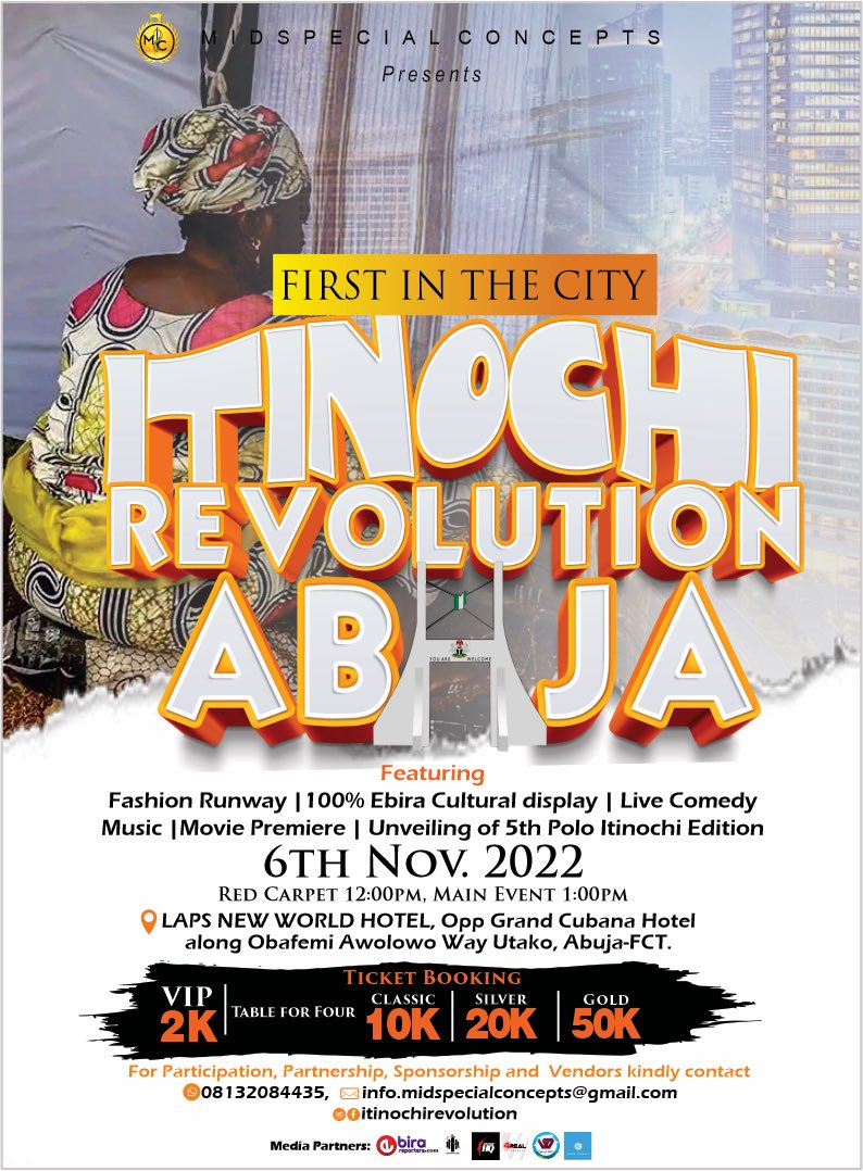 AlexAdeiza's tweet photo. #ItinochiRevolution coming to the city… https://t.co/GtC3f6eH3r