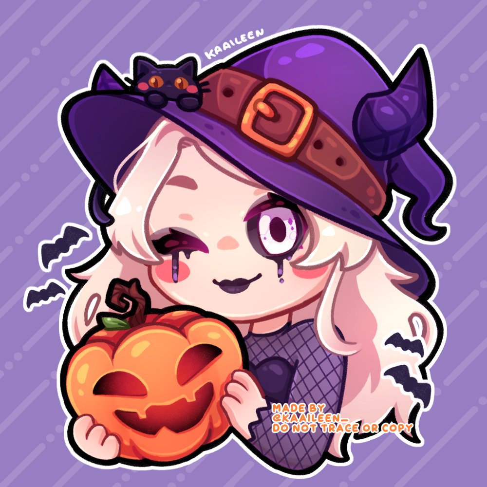 KaaiLeen_'s tweet photo. First batch of the YCH Halloween icons I made!! Will try to open more spots soon for anyone that wants one like this~ 🎃🎃🎃🎃

Thank you so much for trusting my work!
💖💖💖💖

@/Sugoi_Ash @/sayonanii @/Hurri_Kitten @/MissItsyBlitzy https://t.co/GZXrN1rcvP