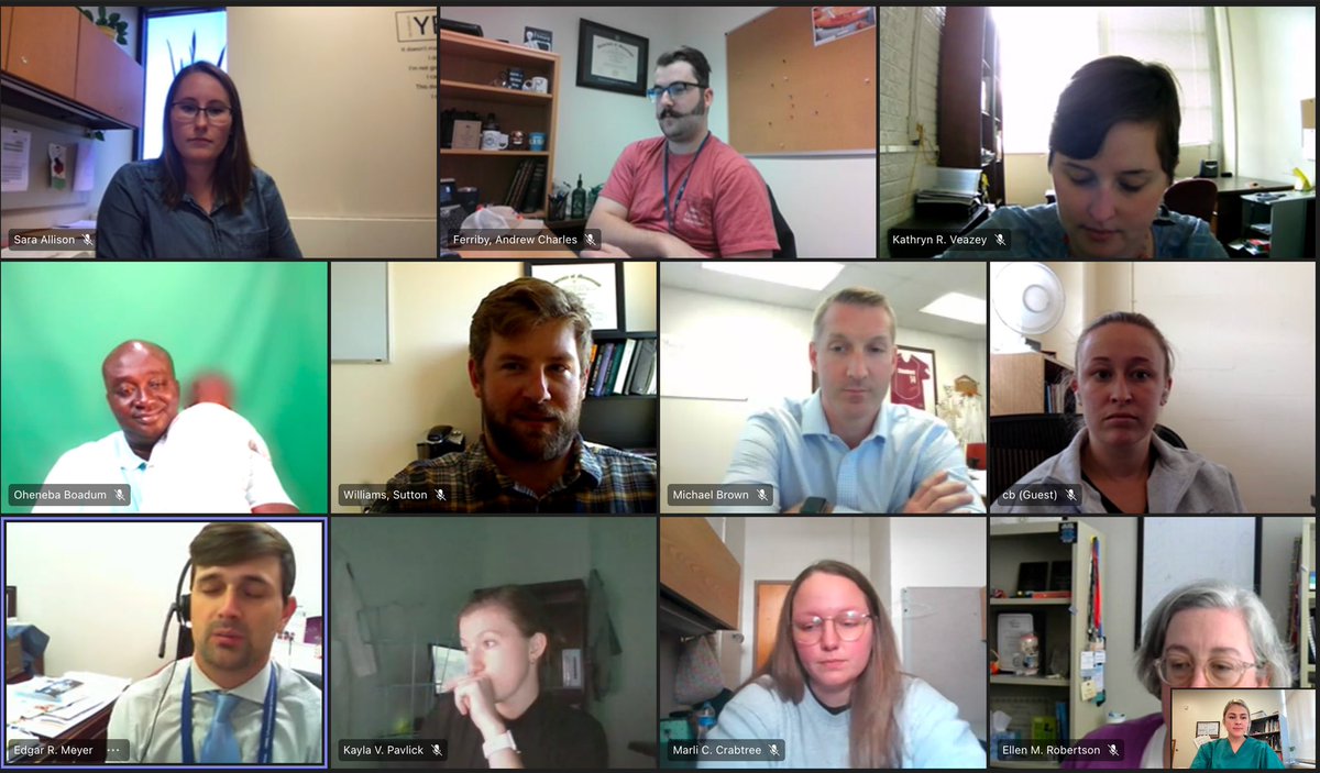 first inaugural UMMC Anatomy Student-Alumni Group meeting!! great seeing everyone today 😊

<a href="/UMMC_AnatomyPhD/">UMMC Clinical Anatomy</a> <a href="/caseymboothe/">Casey Raborn Boothe</a> @DrSaraAllison <a href="/Ferriby14/">Andrew Ferriby, Ph.D.</a> @poohcurls <a href="/MarliCrabtree/">Marli</a> <a href="/TheAnatoMiss/">Kathryn Veazey, MS</a> <a href="/KVP_Anatomy/">Kayla V. Pavlick, PhD</a>