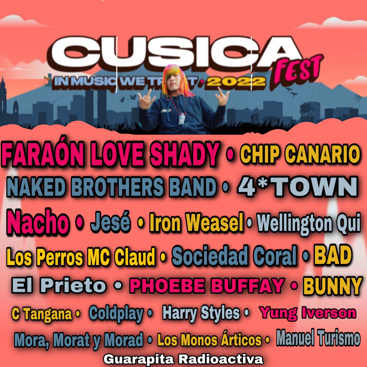Esto es real?

LINE UP CUSICA FEST 2022 <a href="/CusicaVzla/">Cusica</a>