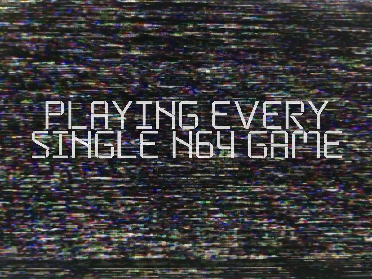 khufufoofoo's tweet photo. um hi, im playing and ranking EVERY SINGLE N64 game right now, come hang out https://t.co/JuUhEJpJHl https://t.co/e52UliQwob