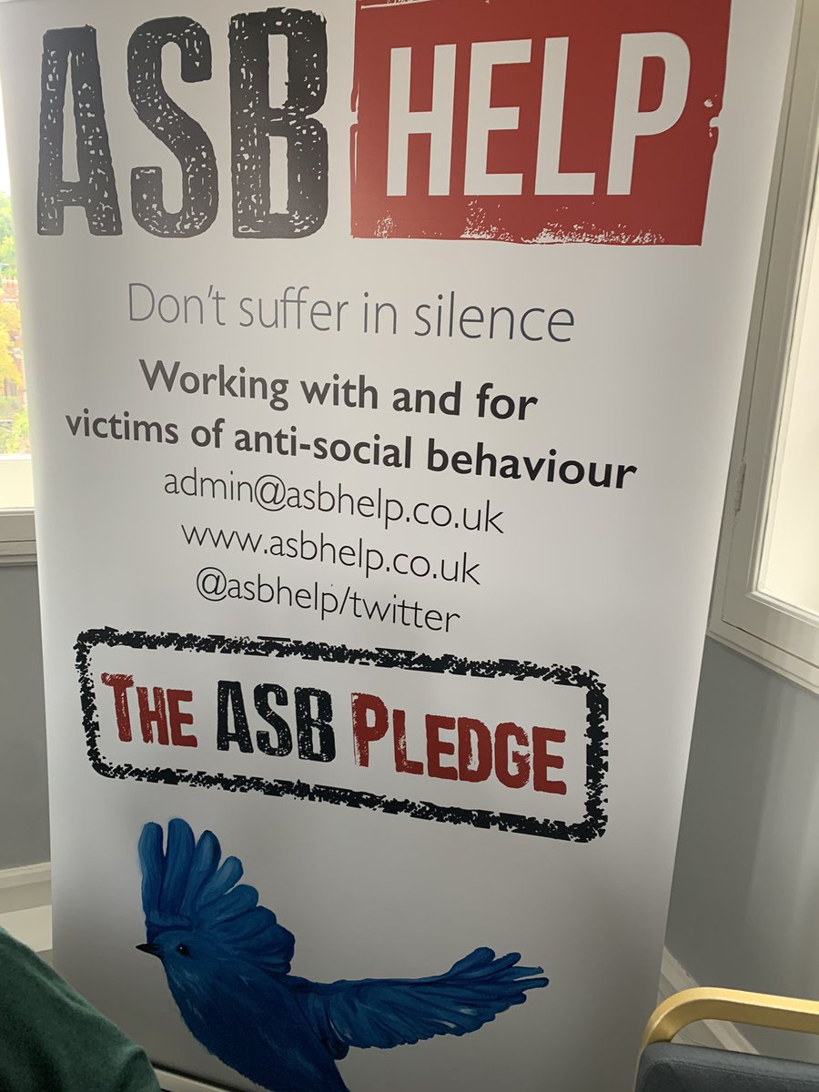 CraiginKent's tweet photo. A fantastic days conference in Winchester with @asbhelp on the #CommunityTrigger.
Really great presentation and good to link in with fellow ASB practitioners
Work to be done and information to be shared but a very productive day. https://t.co/Vy8Dw4BNwu