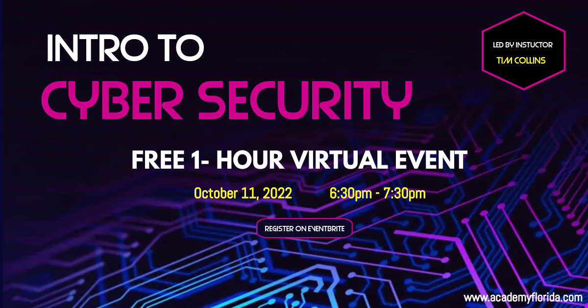 Get certified and work from home! 😍 Learn more at our Intro to Cybersecurity Event - October 11th 2022. #proudtobecertified #cybersecurity #workfromhome conta.cc/3fEv6h9
conta.cc/3yi4s4i