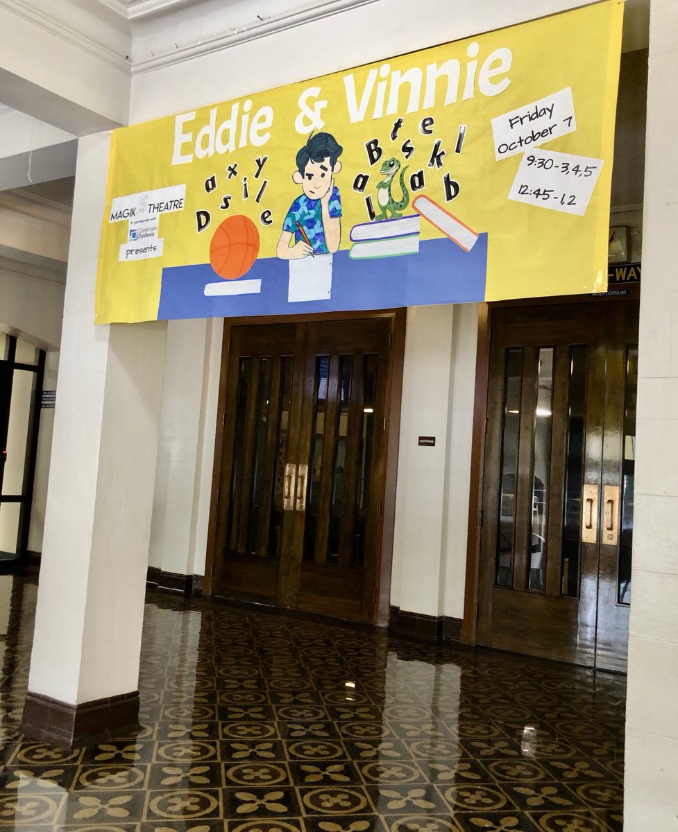 Excited to host ⁦<a href="/TheMagikTheatre/">Magik Theatre</a>⁩ ⁦<a href="/Cambridge_AH/">🐴Cambridge Elementary AH</a>⁩ for #dyslexiaawareness month! Thanks ⁦<a href="/TXCommArts/">Texas Arts</a>⁩ for supporting our students! #CelebrateDyslexia