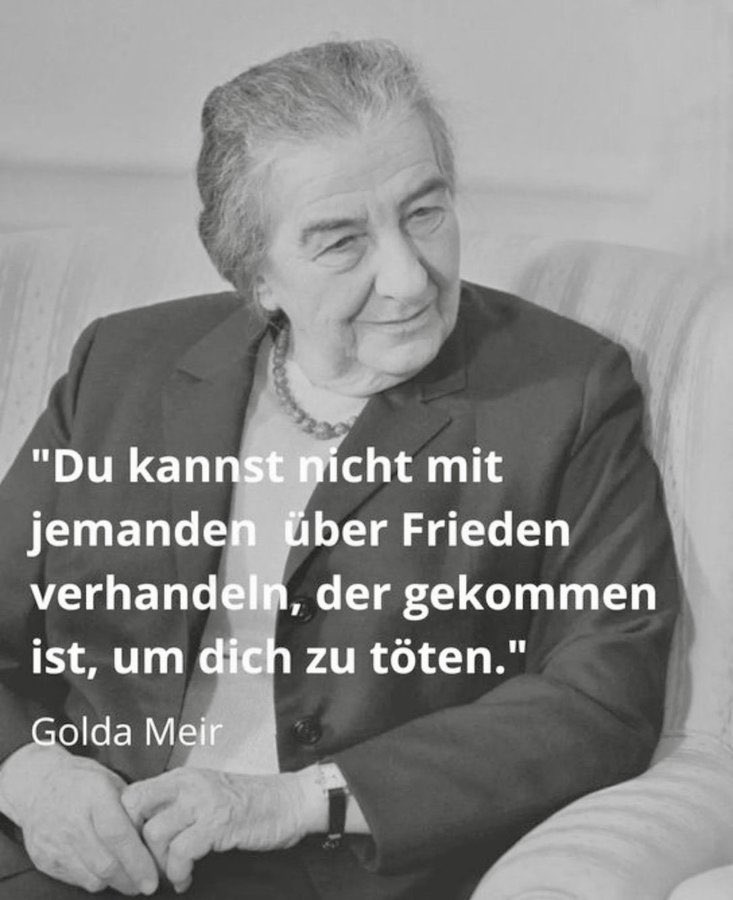 Die Essenz der Diplomatie ist kaum Kompromiss, wenn es sich um #Kriegstreiber #terrorist #arschloch #mörder handelt.