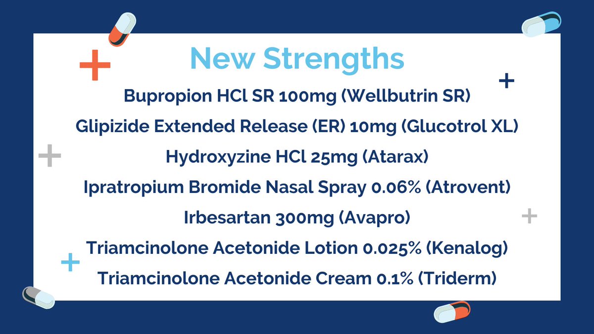 We just added 12 low-cost drugs including: -Sirolimus 1mg/mL (Rapamune)  (60mL Oral Solution) $281.01 -Spironolactone / HCTZ 25mg-25mg (Aldactazide)  (90 Tablets) $44.40 Search full drug list & sign up at  https://t.co/Hryd1b149a