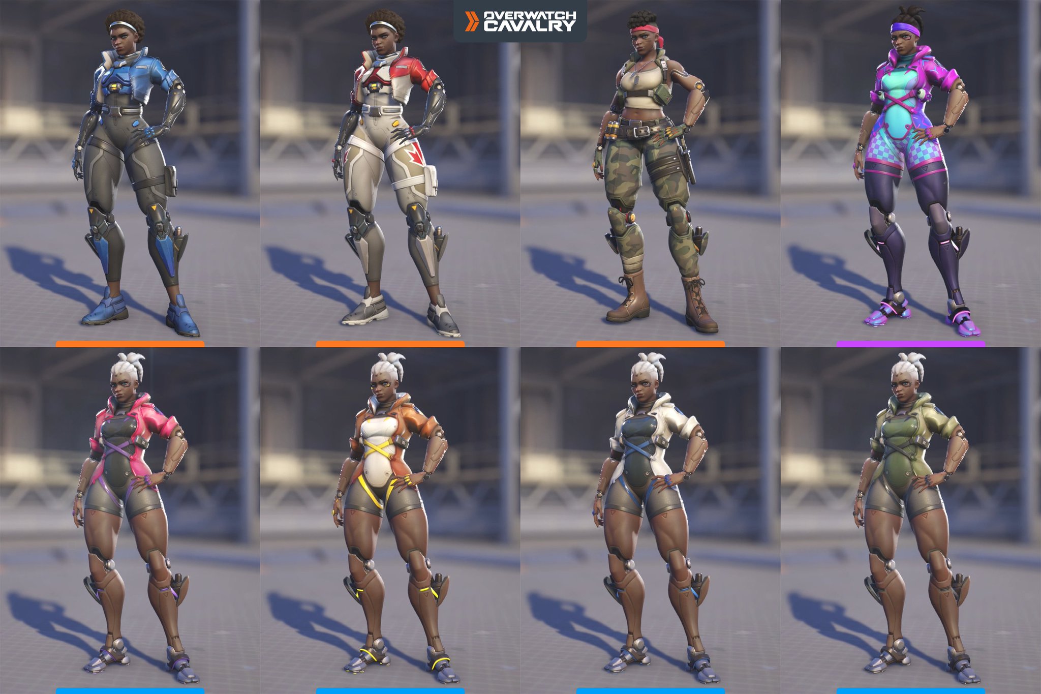 Overwatch Cavalry on X: All-new @overwatchleague skins are OUT