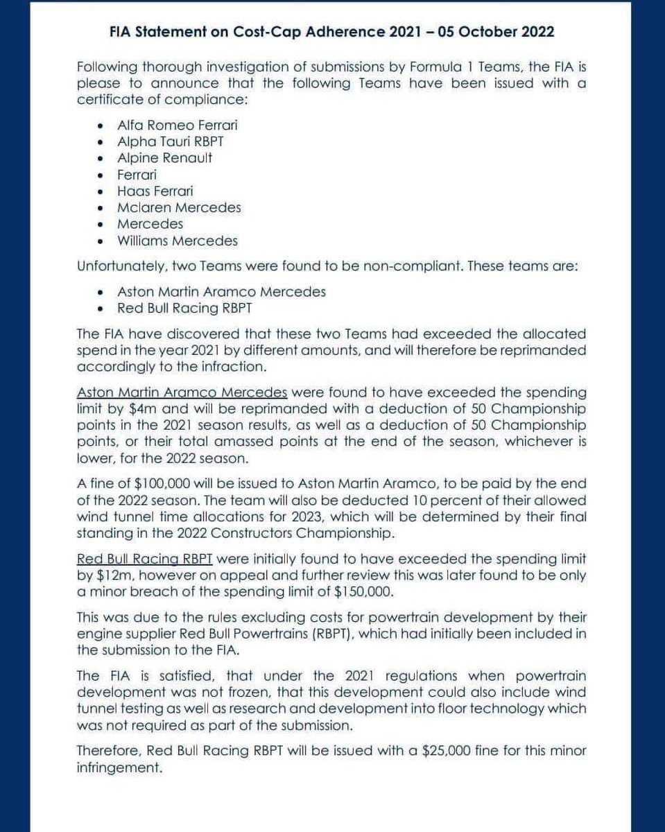 If this true it’s complete bull shit Honda developed the engine and they’ve used it as a cover up to get away with blatant cheating and <a href="/fia/">FIA</a> cover up