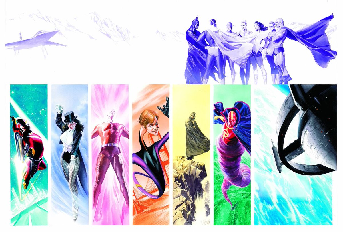 It's breathtaking artwork like this that makes us extremely excited to be teaming up with #alexross to offer limited glass prints! Please be sure to check out our first six releases at tamiamicollectibles.com