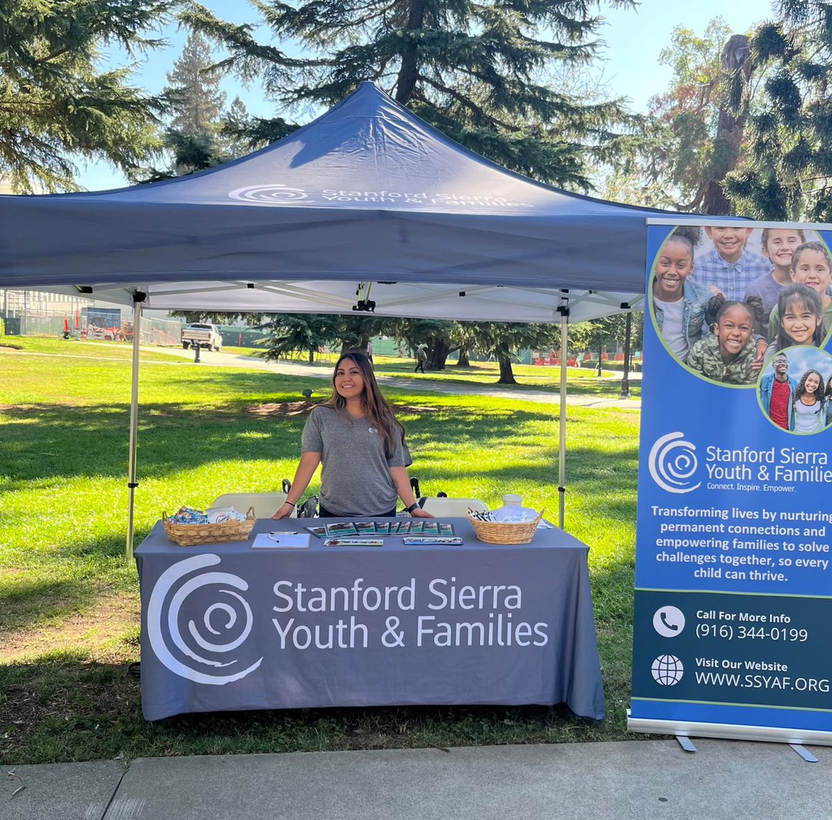 StanfordSierra1's tweet photo. Thank you @OurPromiseCA for
hosting us. We're happy to celebrate 65 Years of Caring for California with you! #givecalifornia #ssyaf #nonprofit #adoption #foster #families #youth #resourcefamily #community https://t.co/AF4InCCEaG