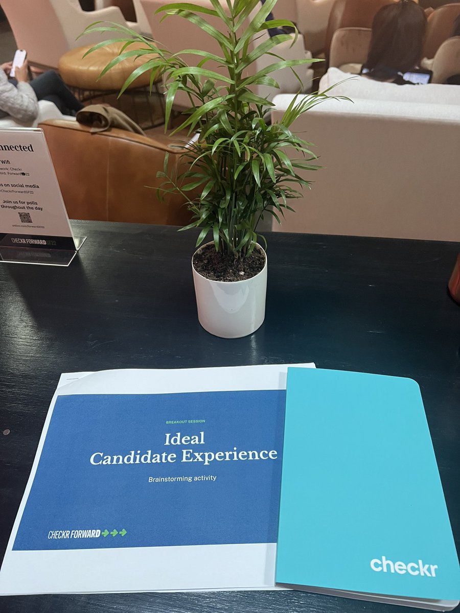amartepr's tweet photo. HR things @checkr
#hiring #growth #CheckrForwardSF22 #peopleandculture #hrstrategies #diversity #equity #inclusion #belonging #leadership #talentacquisition #recruiting https://t.co/tLm16toxyI