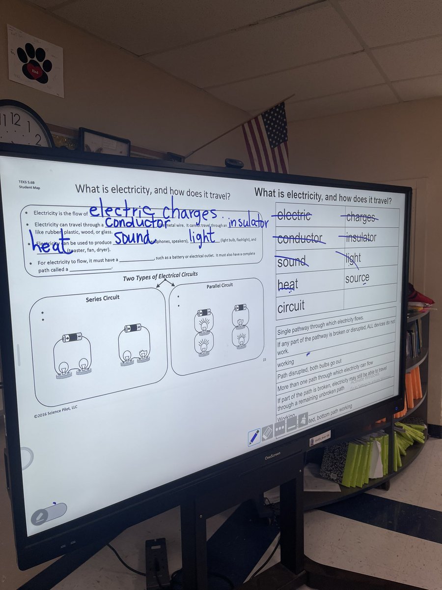 JurassicGaby's tweet image. Today we had a blast with circuits 💡with a fill in the blank activity and hands-on experiences 🤓 #InterventionForAll #Science
